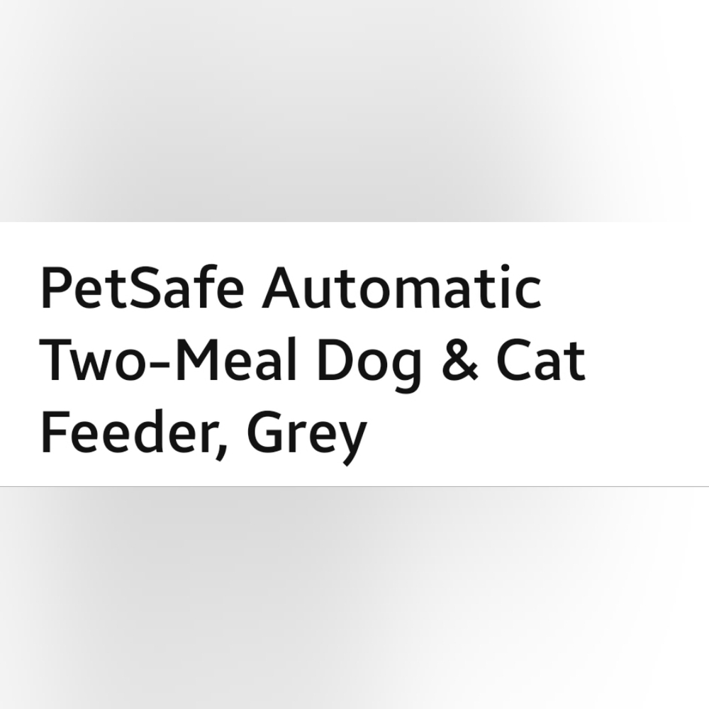 Automatic pet feeder - Picture 2 of 10